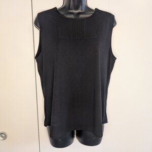 Orvis Women’s black  Sleeveless Top SZ M